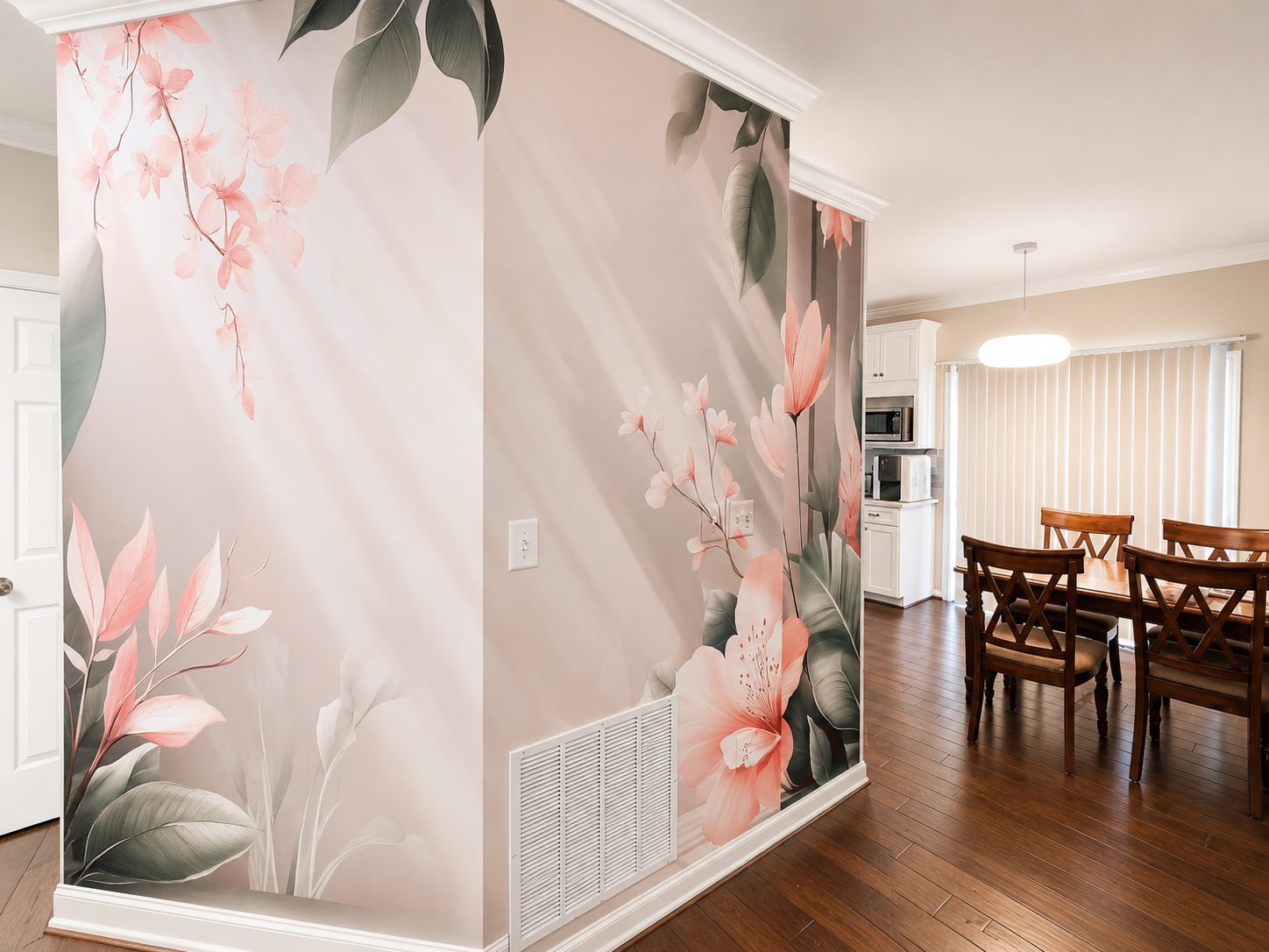 Interior Mural for Residential Hallway Mural in Northern Virginia
